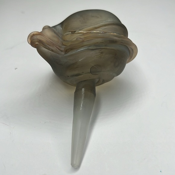 Hand Blown Sculptured Glass Stopper - Purchased in Italy - Picture 5 of 8